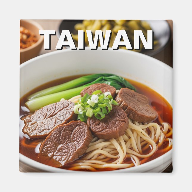 Íman Sopa de caroço de carne de bovino de Taiwan (Frente)