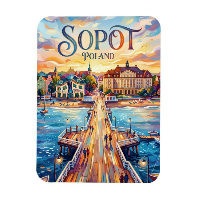 Íman Sopot Polônia (Vertical)