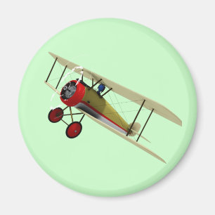 Íman Sopwith Camel e Pilot