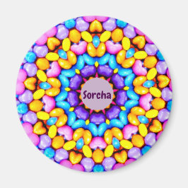 Íman SORCHA ~ Padrão Páscoa Personalizado Fractal ~ 