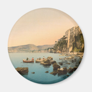 Íman Sorrento pelo mar, Nápoles, Campania, Italia