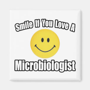 Íman Sorria...Ama um microbiologista.
