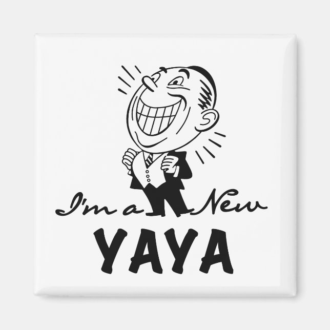 Íman Sorria de Camisetas e presentes de Nova Yaya (Frente)