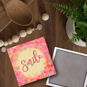 Íman "Sorria" Magneta de inspirivência