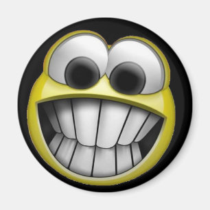 Íman Sorrindo a cara feliz