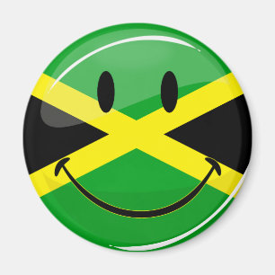 Íman Sorrindo bandeira jamaicana
