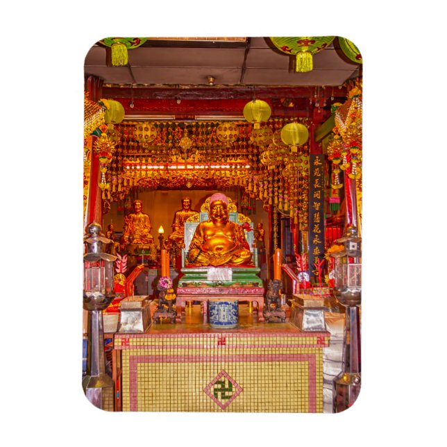Íman Sorrindo Buda no Templo Chinês, Bangkok (Vertical)