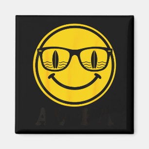 Íman Sorriso de aloha de óculos de sol de surf reflexão