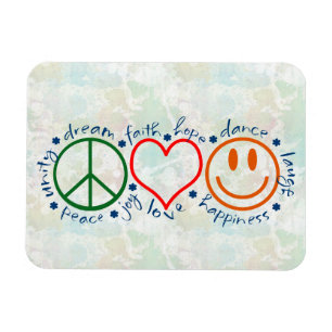 Íman Sorriso do amor da paz
