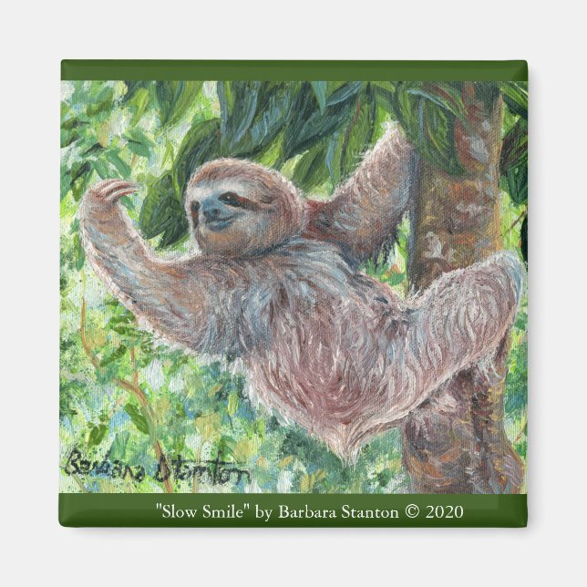 Íman "Sorriso Lento" (Frente)