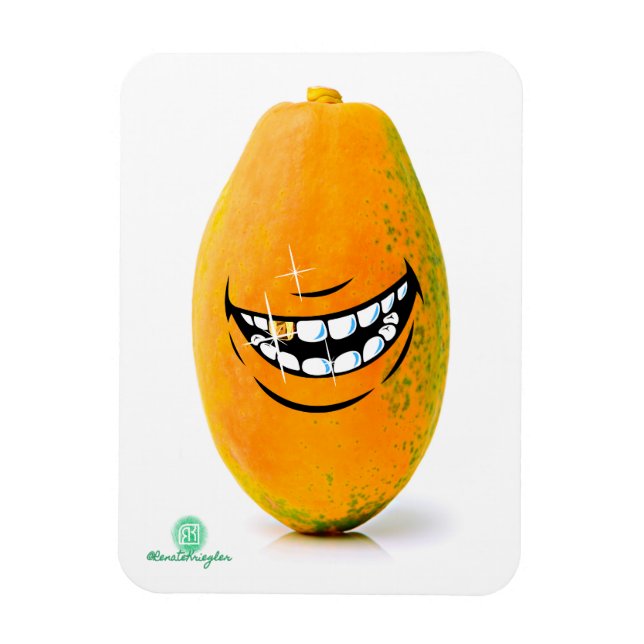 Íman Sorriso Pawpaw conheceu 'n Goue Tand (Vertical)