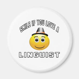 Íman sorriso se você ama um lingüista