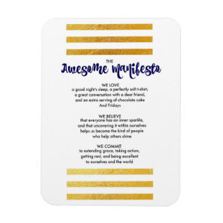 Íman Sorta Incrível Manifesto Magnet