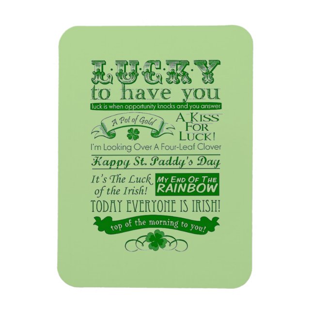 Íman Sorte Ter Você (Vertical)