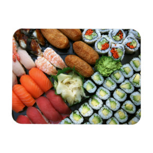 Íman Sortimento de favoritos de sushi japonês