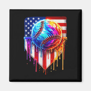 Íman Sorvete de basebol - Unidade de Sinalizador Americ