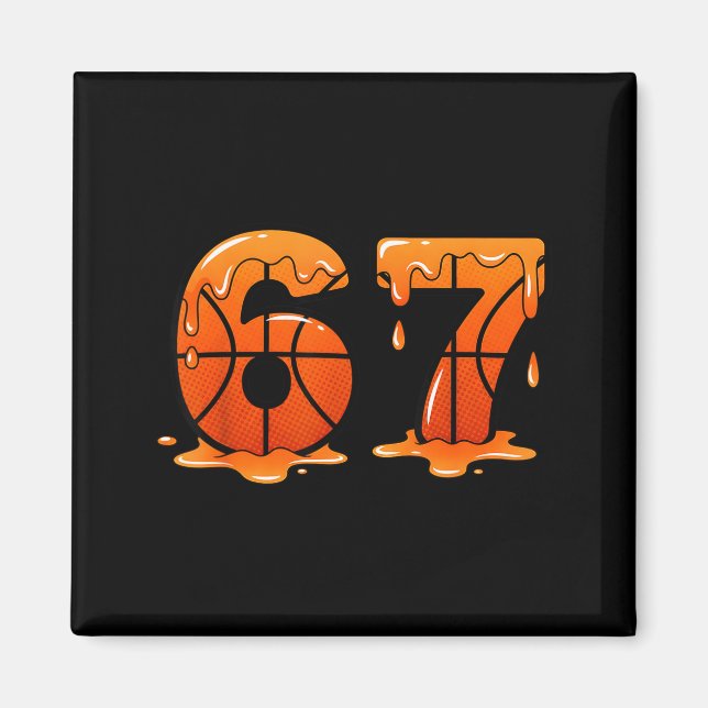 Íman Sorvete de Basquete Drip 67 (Frente)