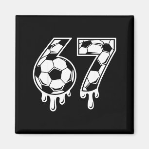 Íman Sorvete de Futebol 67 Gota Gen Alpha Seis Sete Mem