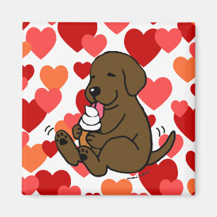 Íman Sorvete de Licenciamento de Laboratório de Chocola