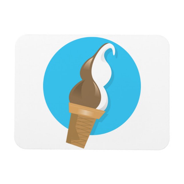 Íman Sorvete flexível (Horizontal)