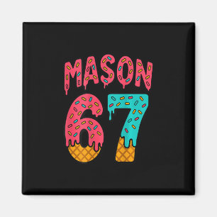 Íman Sorvete Mason 67 Meme Fofo Seis Sete (no Ck)