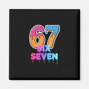 Íman Sorvete Six Seven Drip Gíria Geração Alpha Tendênc