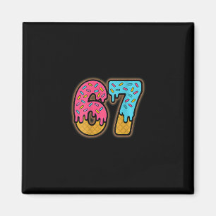 Íman Sorvete Six Seven Drip Sport 67 Fun Mason Meme (