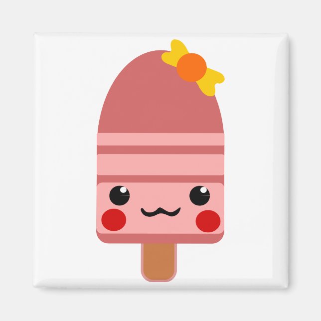 Íman sorvete verde (Frente)