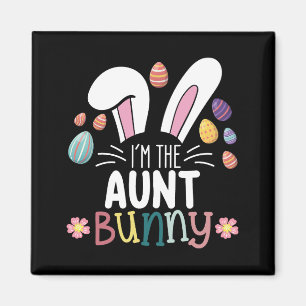 Íman Sou a Tia Bunny Páscoa Família Correspondente