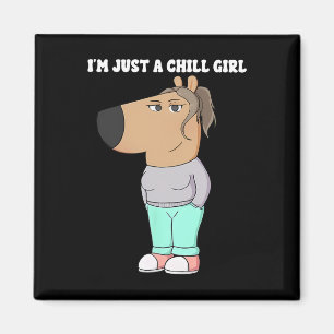 Íman Sou apenas uma garota chill Meme Engraçado 3