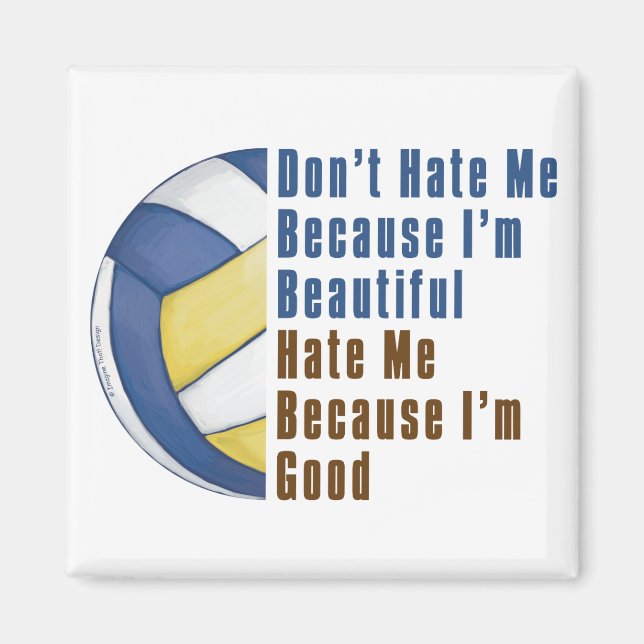 Íman Sou Bonita Estou Bem Volei (Frente)