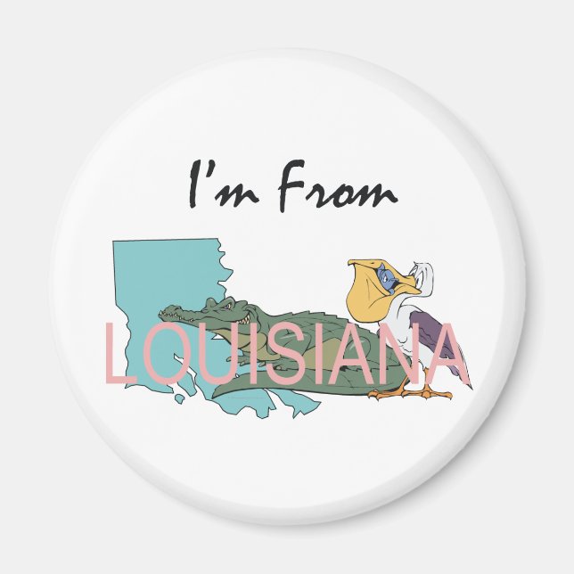 Íman Sou de Louisiana (Frente)