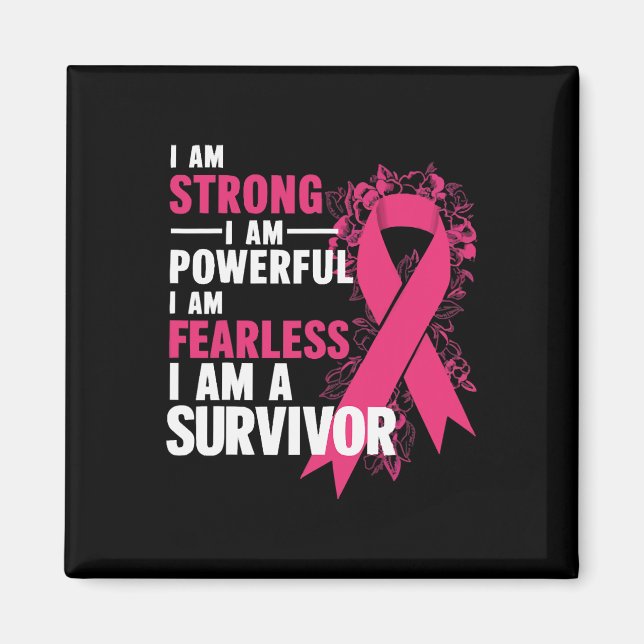 Íman Sou Forte E Poderoso Awarenes De Cancer Da Mama Se (Frente)