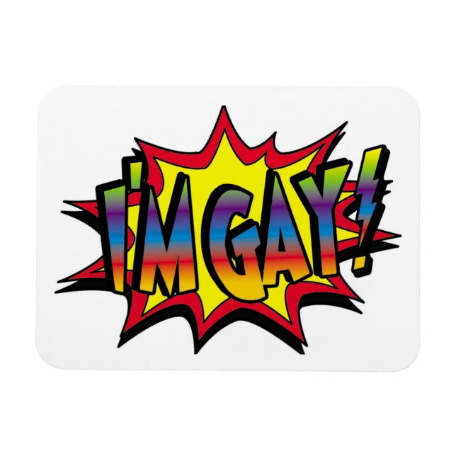 Íman Sou Gay Burst (Horizontal)