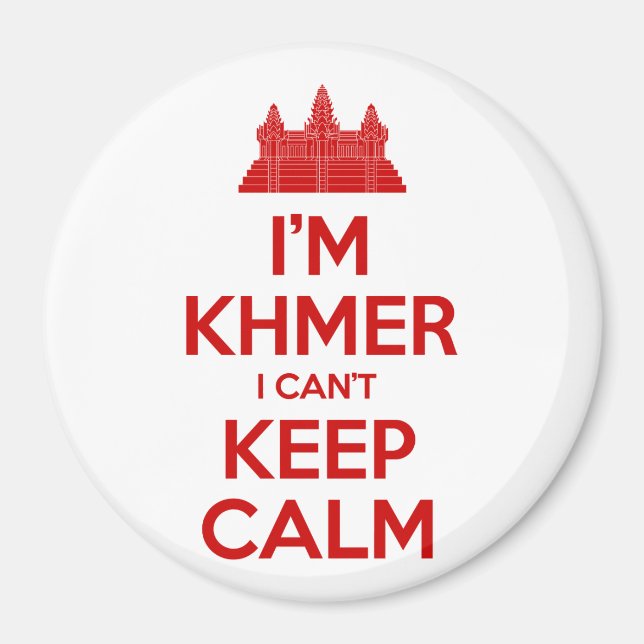 Íman Sou Khmer, não consigo ficar calmo (Frente)
