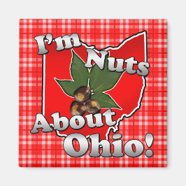 Íman Sou Loucos de Ohio, Engraçado Red Buckeye Nut