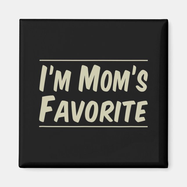 Íman Sou Mãe favorita (Frente)