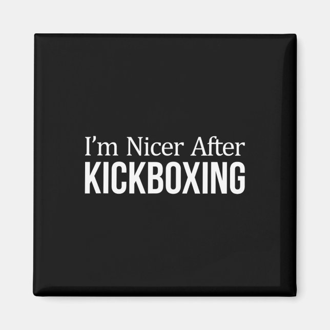 Íman Sou Mais Simpático Depois do Kickboxing -  (Frente)
