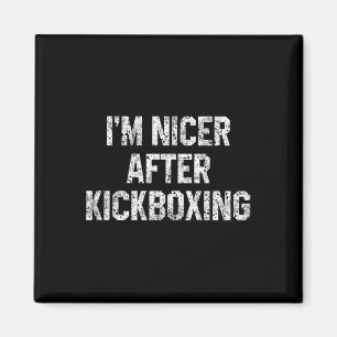 Íman Sou Mais Simpático Depois do Kickboxing Frase Dive