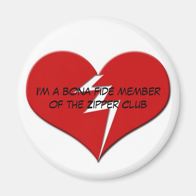 Íman Sou membro da Bona Fide do Zipper Club (Frente)