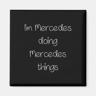 Íman Sou Mercedes fazendo coisas engraçadas As mulheres