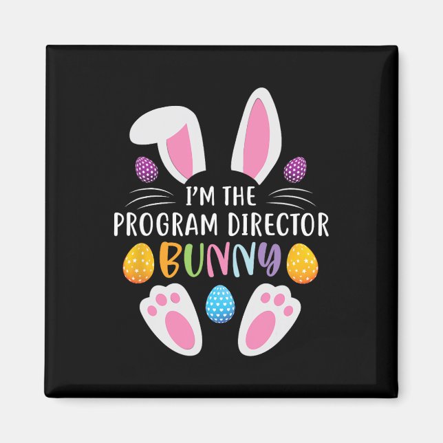 Íman Sou o Diretor do Programa Bunny Dia da Páscoa Engr (Frente)