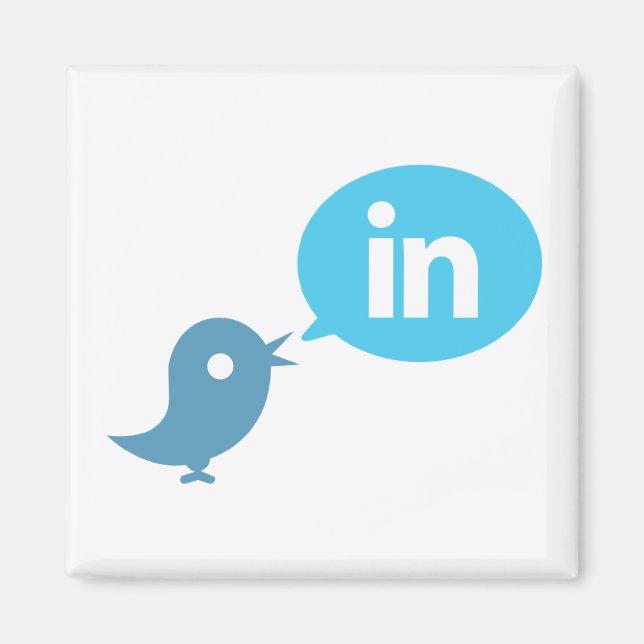 Íman Sou o #in - Magnet (Frente)