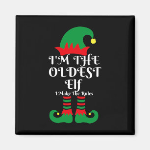 Íman Sou o mais velho ajudante do Elf Papai Noel a comb