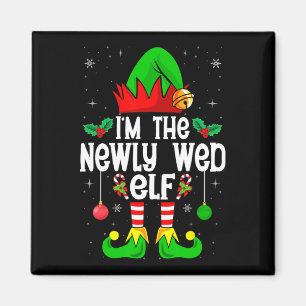 Íman Sou o Natal do New Wed Elf Wedding Bridal Party