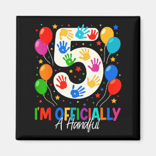Íman Sou Oficialmente Um Punhado Cinco Aniversário de 5
