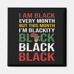 Íman Sou Preto Camiseta Todos os Meses Mas Neste Mês Es