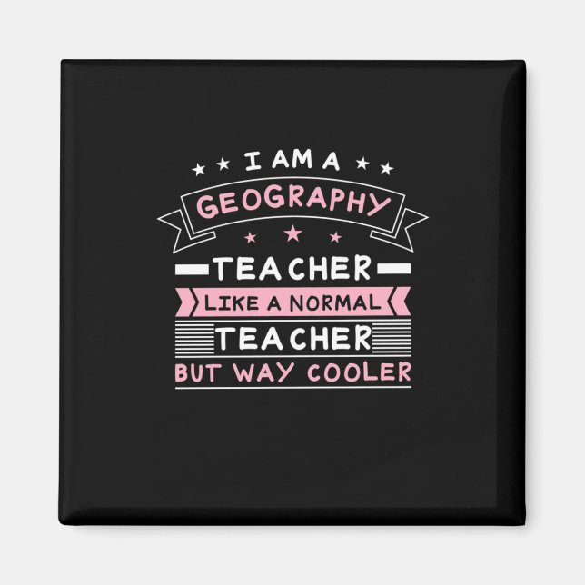 Íman Sou Professora De Geografia (Frente)