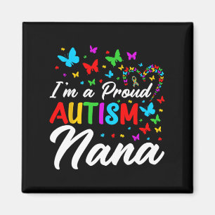 Íman Sou um Autismo Orgulhoso Nana Autismo Fitas de Con