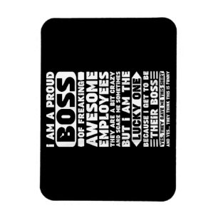 Íman Sou um Chefe Orgulhoso de Empregados Admiráveis.